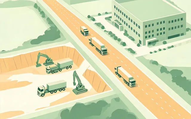Map illustration of Sandvik Houston crushing engineering desk